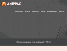 Tablet Screenshot of anippac.org.mx